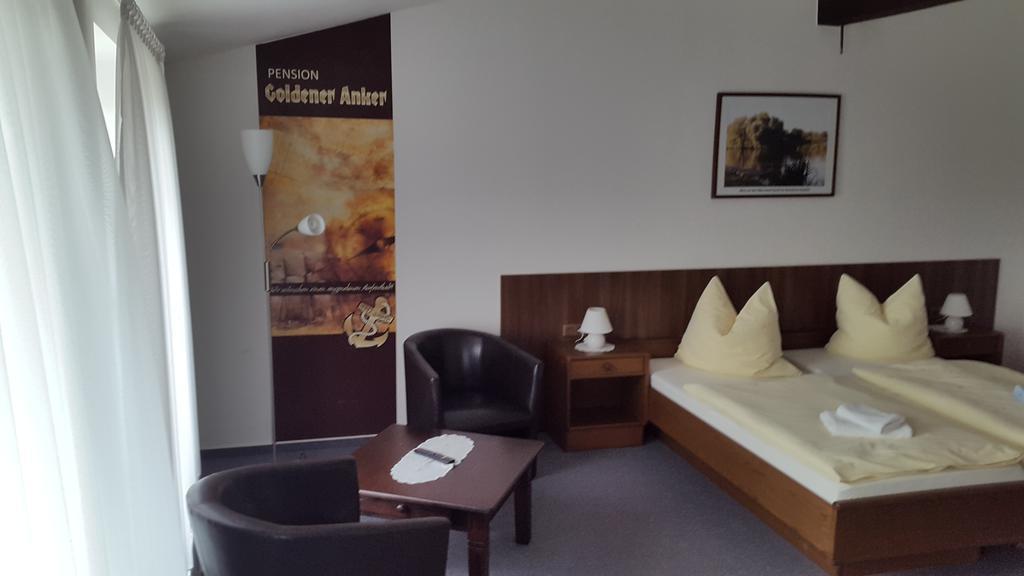 Goldener Anker Hotel Genthin Buitenkant foto