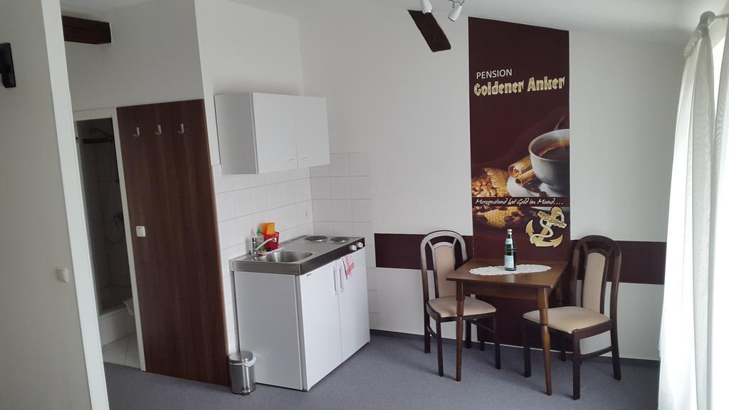 Goldener Anker Hotel Genthin Buitenkant foto